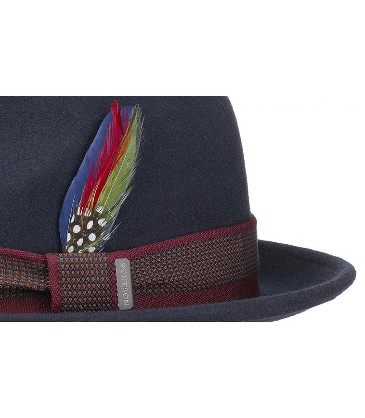 Fedora marineblau Stetson